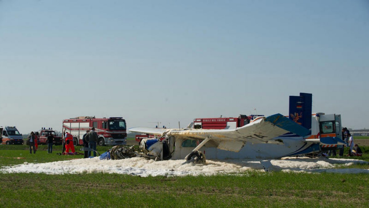 Ravenna: incidente aereo rilevato dai satelliti Sarsat.