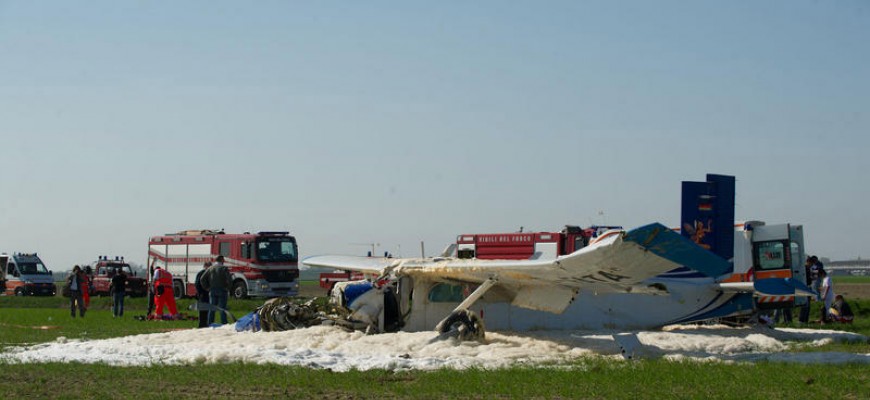 Ravenna: incidente aereo rilevato dai satelliti Sarsat.