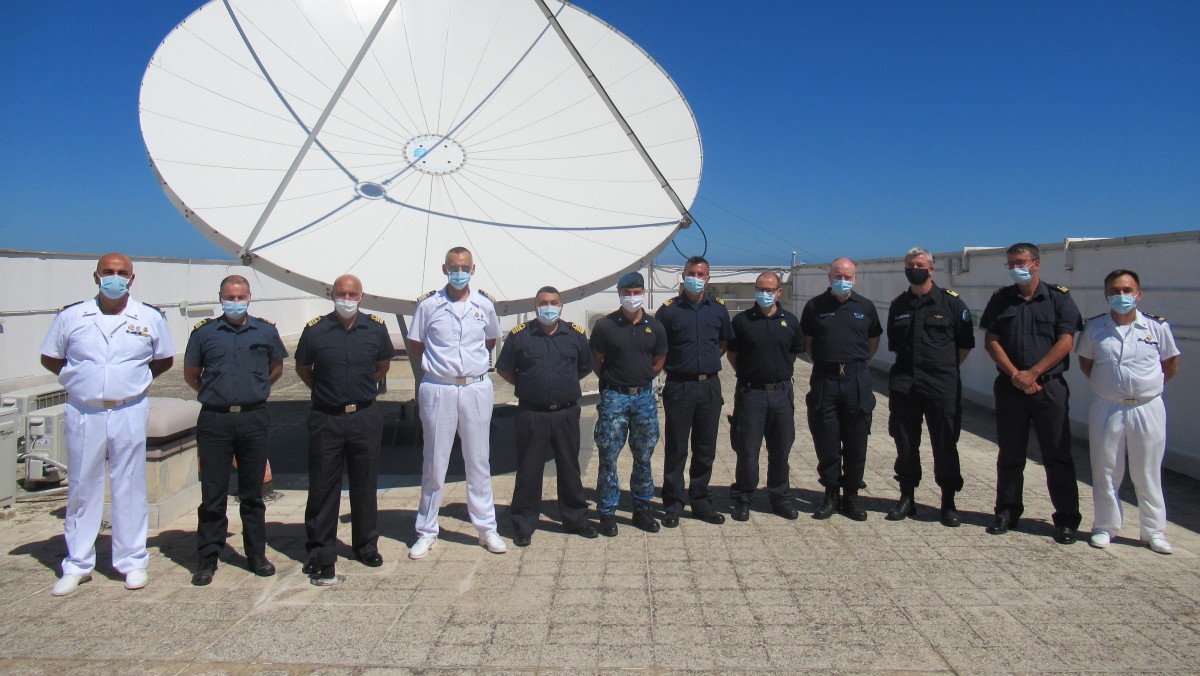 Visita degli Ufficiali del 1° corso CRF (Coordinator Rescue Forces)