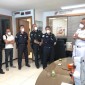 Incontro con dirigenti e personale del Reparto Volo e della Zona Telecomunicazioni della Polizia di Stato di Bari